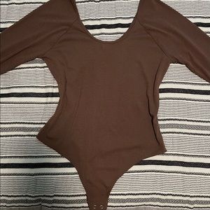 Brand New Banana Republic Brown Body Suit